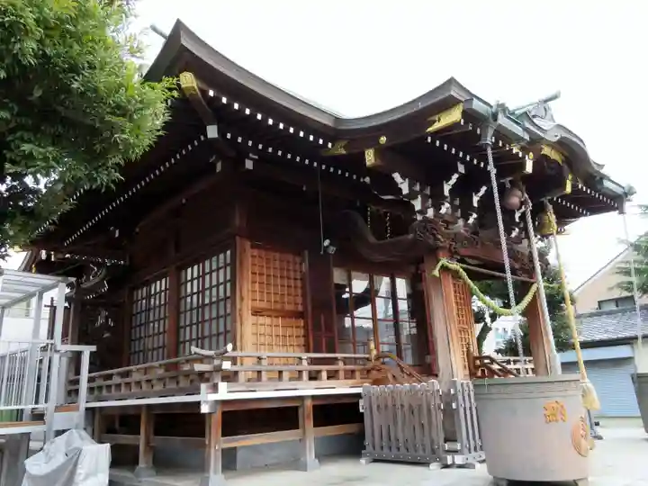 三輪里稲荷神社の本殿・本堂
