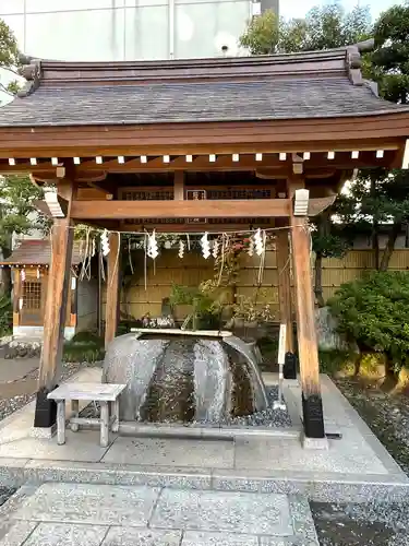 猿江神社の手水