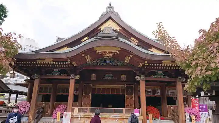 湯島天満宮の本殿・本堂