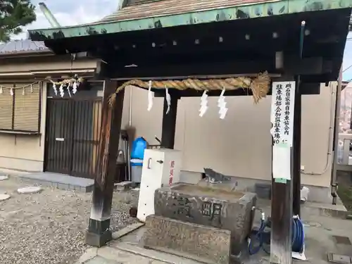 休天神社の手水舎