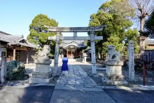 伊富神社の鳥居