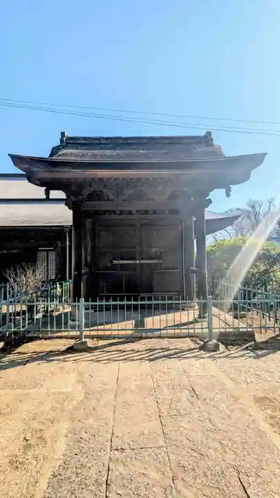 法華経寺の山門・神門