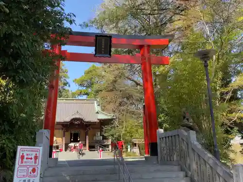 白笹稲荷神社の鳥居