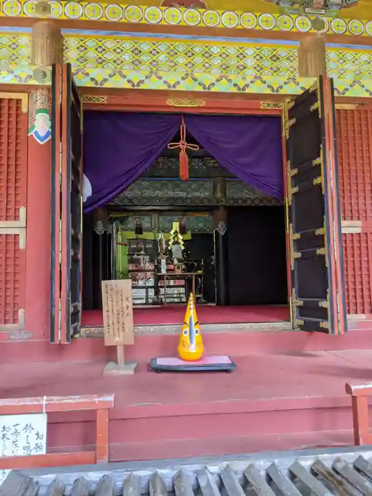 鳳来山東照宮の本殿・本堂