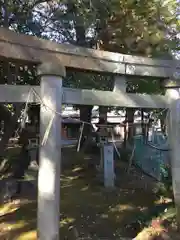 戸頭神社の鳥居