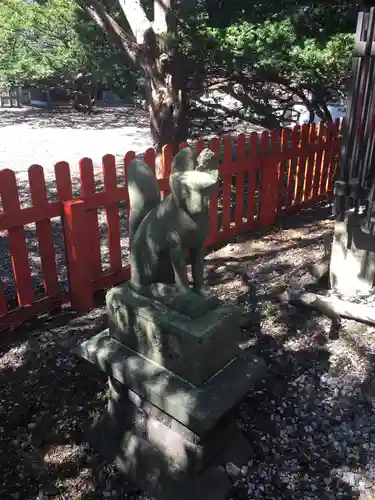 中嶋神社の狛犬