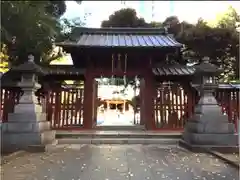 金王八幡宮の山門