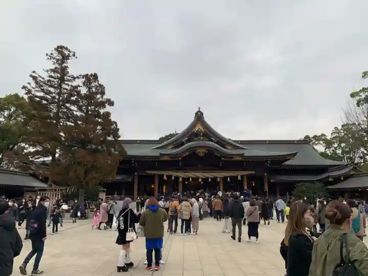 寒川神社の本殿・本堂