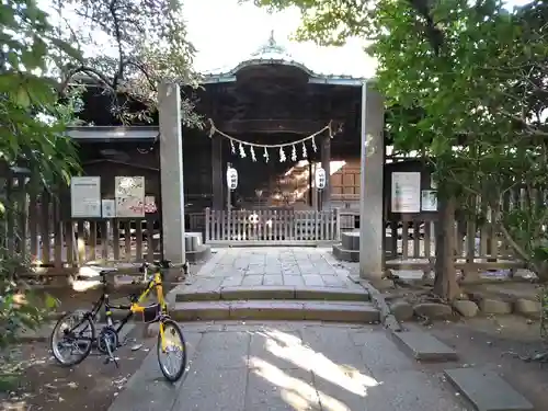 一山神社の本殿