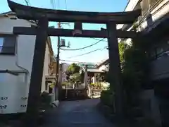 白山神社の鳥居