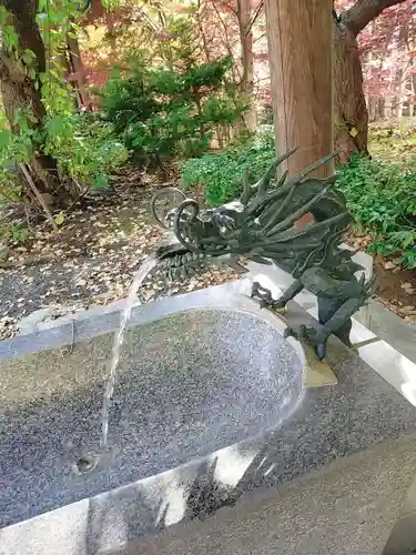 平岸天満宮・太平山三吉神社の手水舎