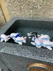 飛行神社の手水