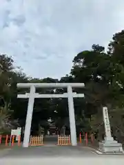 息栖神社の鳥居