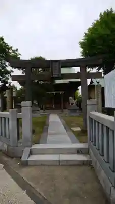 洲崎神社の鳥居
