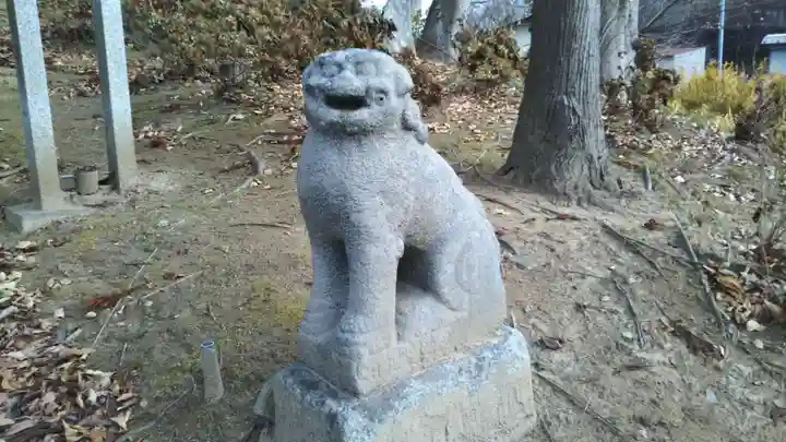 松澤神社の狛犬