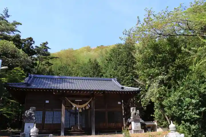 小手神社の本殿・本堂