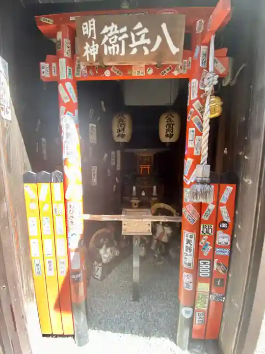 八兵衛明神の本殿・本堂