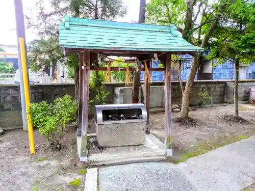 熊野神社（枳豆志熊野社）の手水舎