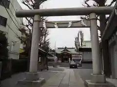 長浦神社の鳥居