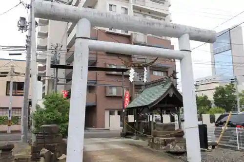 阿邪訶根神社の鳥居