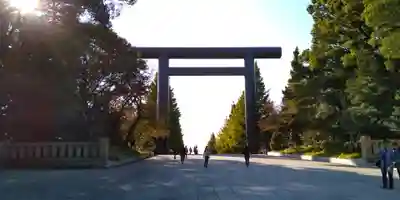 靖國神社の鳥居