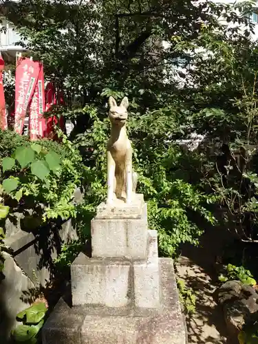 遠江分器稲荷神社の狛犬