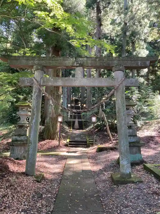 白河神社の鳥居