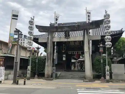 櫛田神社の鳥居