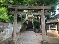 田端八幡神社の鳥居