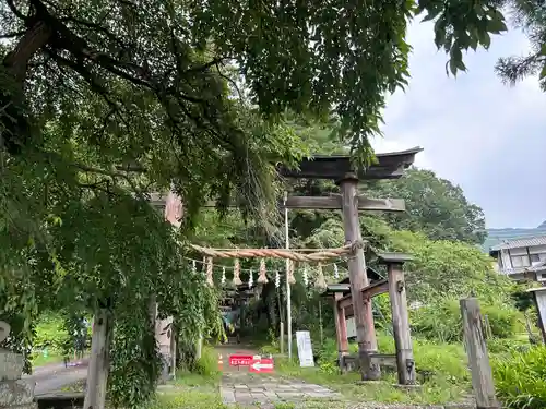 山家神社の鳥居