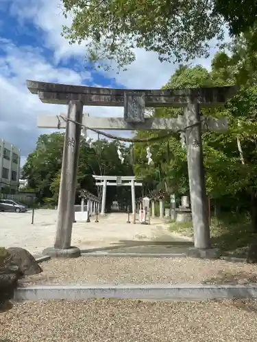 錦織神社の鳥居