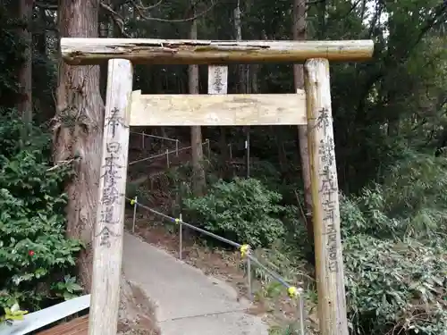 近長谷寺の鳥居