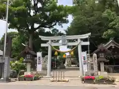 都波岐奈加等神社の鳥居