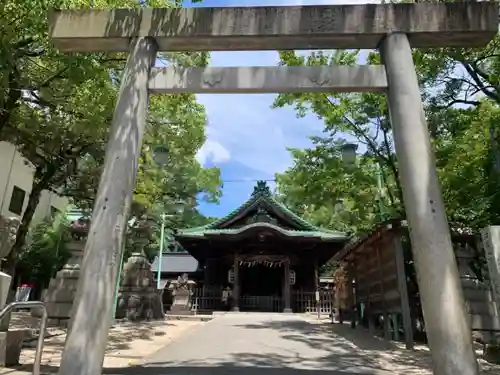 深川神社の鳥居