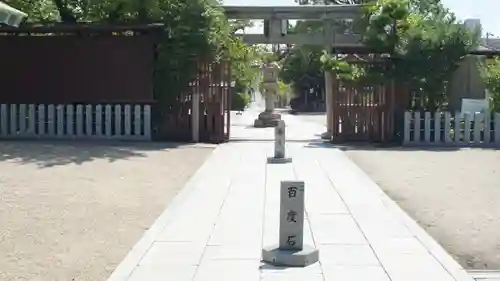 阿部野神社の鳥居