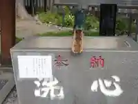 有鹿神社の手水舎
