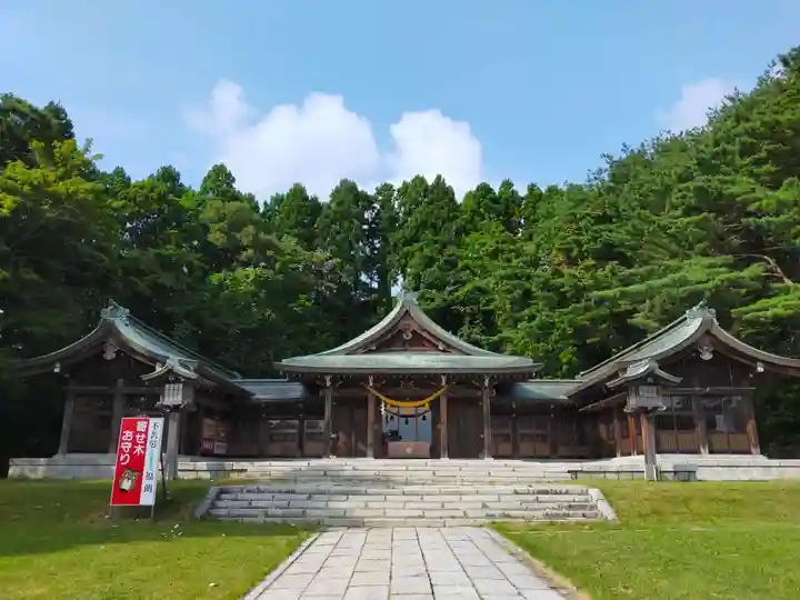 函館護國神社の本殿・本堂