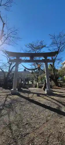 天鷹神社の鳥居