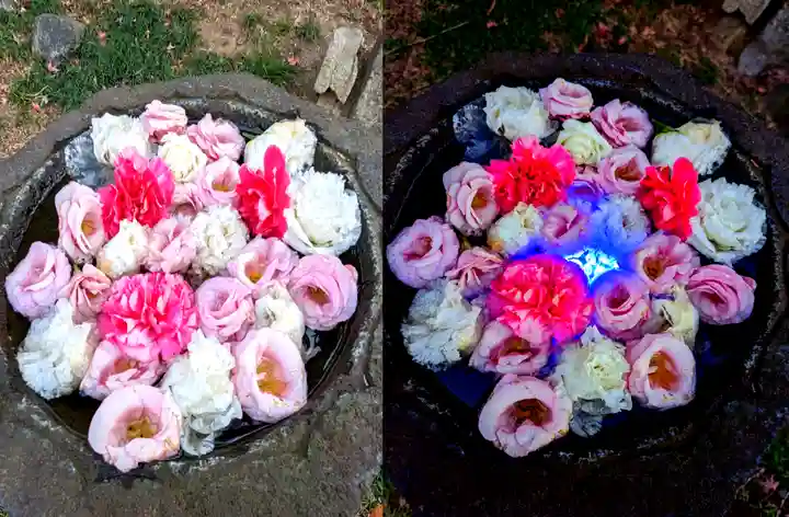 法輪寺の手水舎