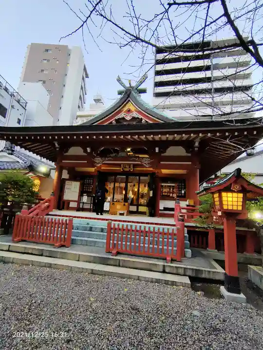 秋葉神社の本殿・本堂