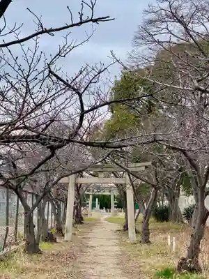 大依羅神社の鳥居