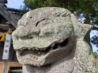 藤巻神社の狛犬