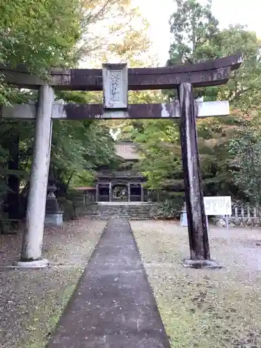 大矢田神社の鳥居