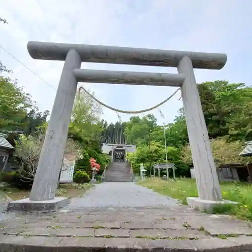 山上大神宮の鳥居