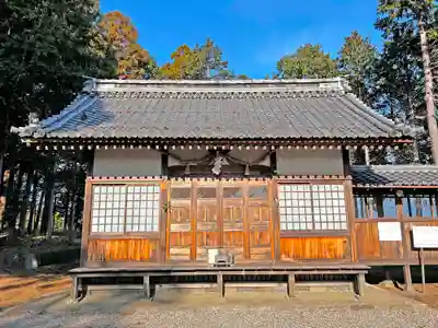 大領神社の本殿・本堂