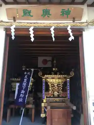 鈴鹿明神社のお祭り