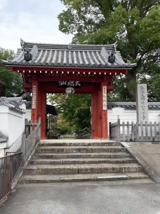 乙訓寺の山門・神門