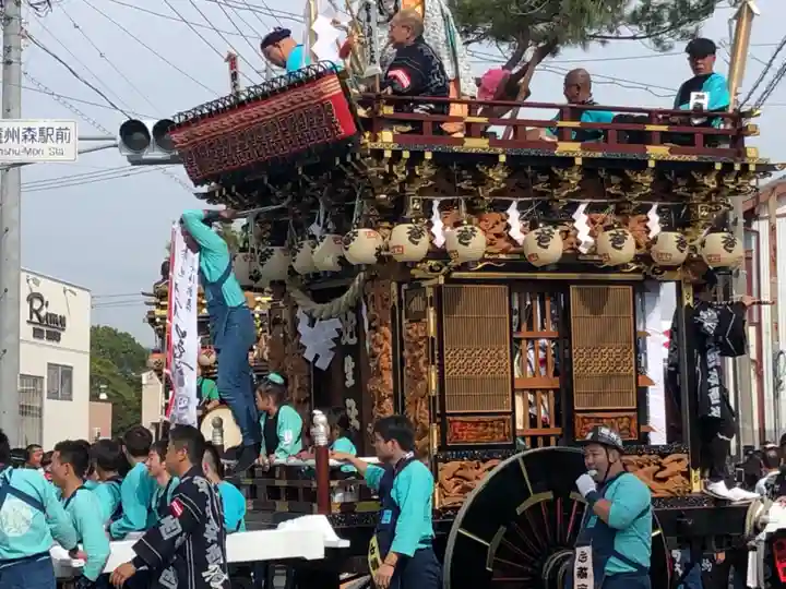 三島神社のお祭り