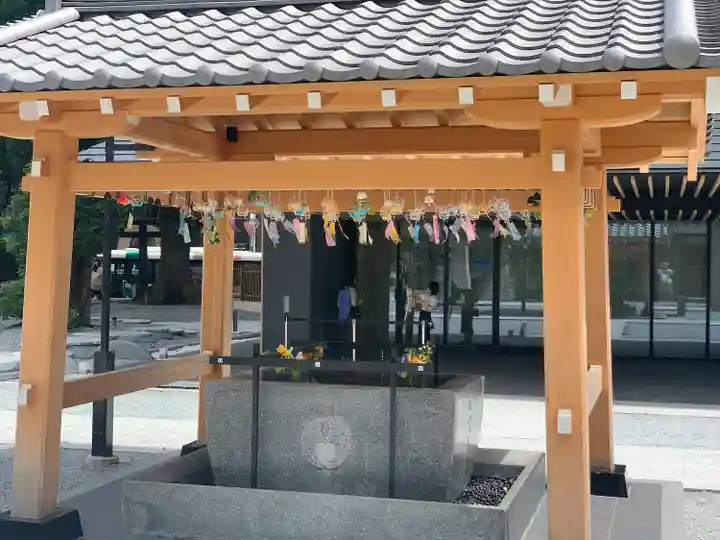 警固神社の手水舎