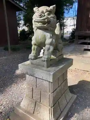 久伊豆神社の狛犬